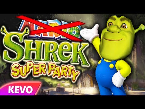 Mario Party but it's a bad Shrek knockoff