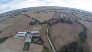 preview picture of video 'Nowe Miasto Lubawskie Kornatki i okolice z lotu ptaka DJI PHANTOM 2'