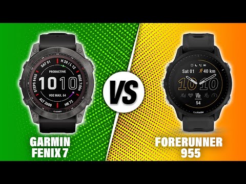 Garmin Fenix 7 vs Forerunner 955 - Exploring Their Similarities and Differences (Which is Superior?)