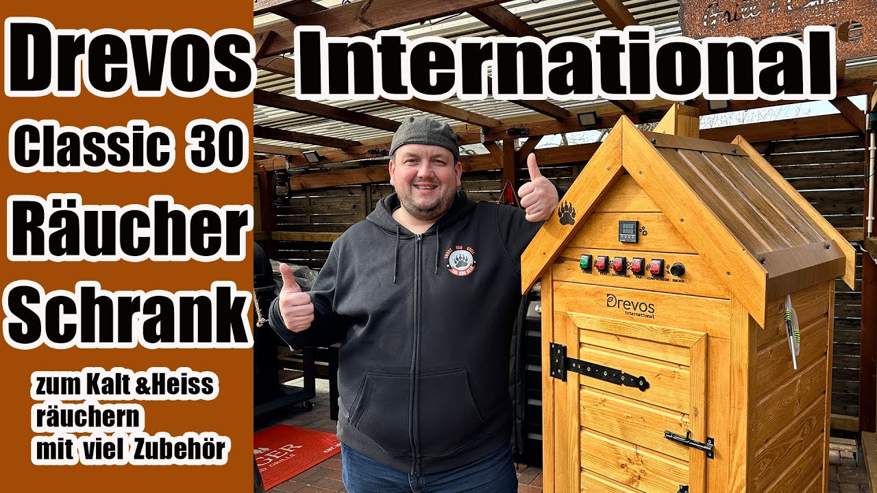 Räucher Schrank Classic 30 von Drevos International | The BBQ BEAR