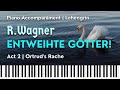 Entweihte Götter! (WAGNER) Ortrud's Rache (Vengence) Aria from LOHENGRIN. Piano Accompaniment.