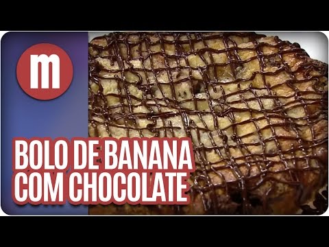 Mulheres - Bolo de banana com gotas de chocolate - 17/03/2014