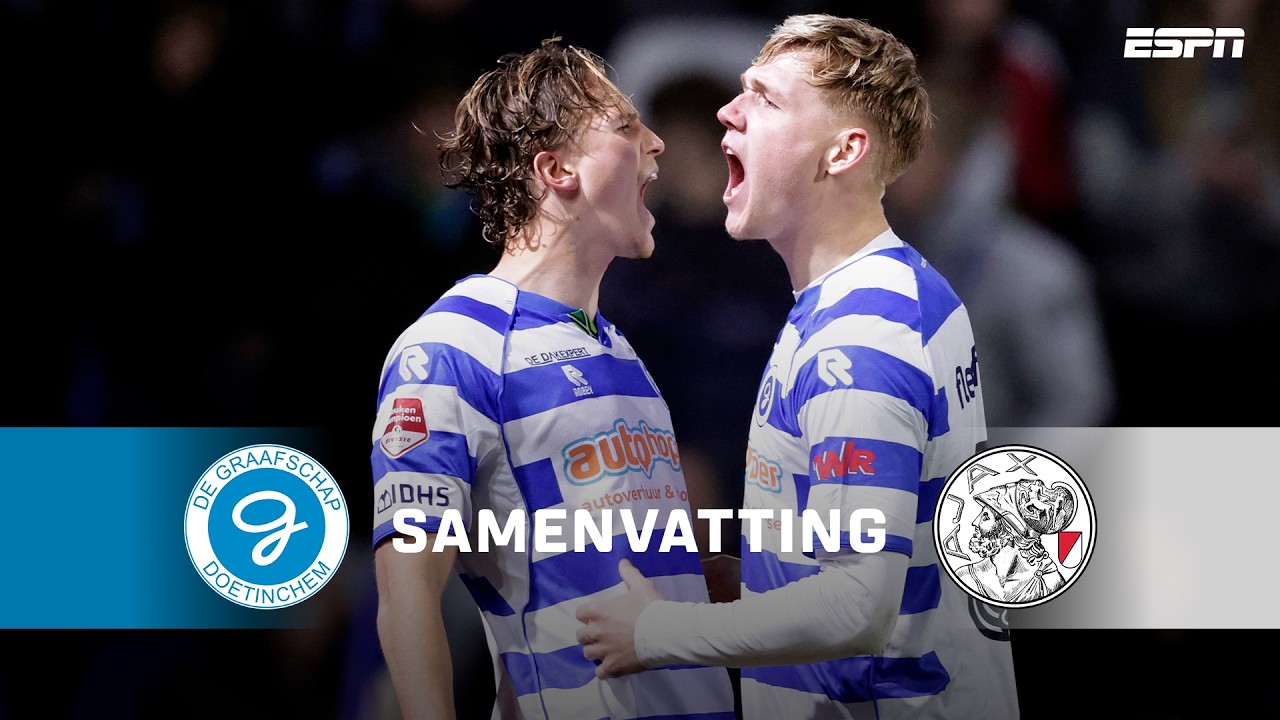 De Graafschap vs Jong Ajax Highlights