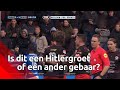 Ophef op social media: is dit een Hitlergroet of een wegwuivend gebaar?
