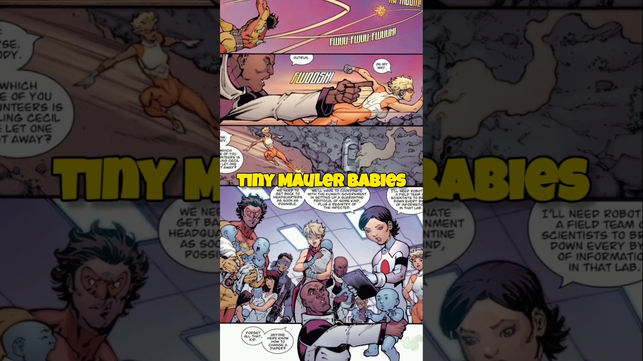 Mauler Creates Tiny Mauler Babies #invincible