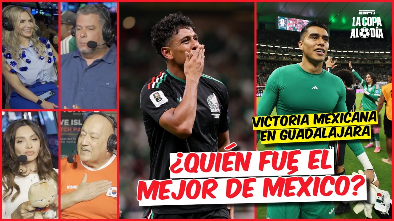 TALA RANGEL o LUIS ROMO: ¿Quién fue el héroe de México vs Corea? |  La Copa al Día