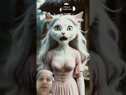 Brave mother 💪💪💪#greenscreen #cute cats#lions #shorts