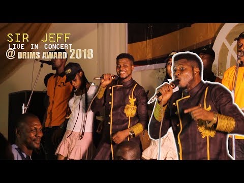 sir jeff omoruyi's live performance at drims award 2018