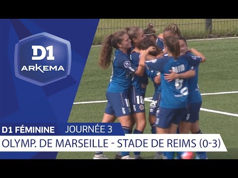 J3 : Olympique de Marseille - Stade de Reims (0-3) / D1 Arkema