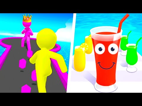 Sandwich Runner, Giant Rush, Race Master, Juice Run, Long Neck Run, MAX LEVEL: Gameplay Android,iOS