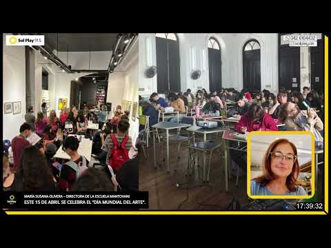 🎨 María Susana Olivera: Este 15 de Abril se celebra el “Día Mundial del Arte”