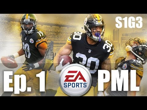 Pittsburgh Steelers PML Madden 20 Online Franchise | Ep. 1 Season 1