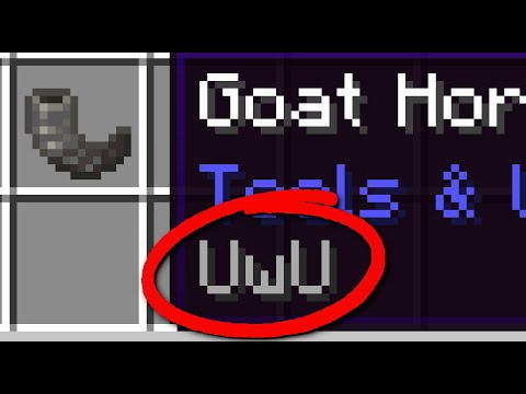 THERE'S AN "UWU" GOAT HORN. This is what it sounds like...