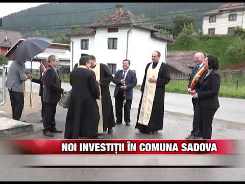 Noi investiții în comuna Sadova