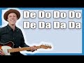 De Do Do Do De Da Da Da Guitar Lesson (Police)