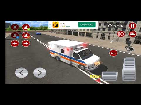 American Emergency Ambulance Simulator new cars games 2021 - Android Gameplay