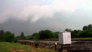 preview picture of video 'April 22nd Storm Chase | Henryetta Funnel by Emmett Lollis'