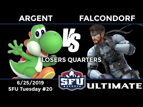 SFU Ultimate #20: LR5 - Argent (Yoshi) vs Falcondorf (Snake)