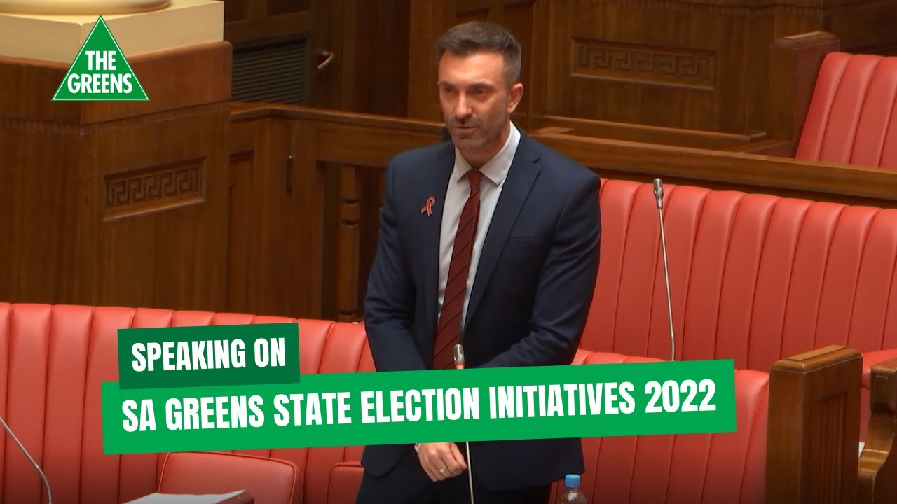 SA Greens State Election Initiatives 2022