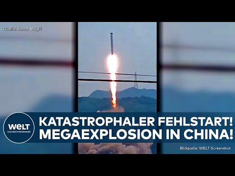 Video Thumbnail: CHINA: Rakete gerät außer Kontrolle! Triebwerkstest geht komplett nach hinten los! Megaexplosion!
