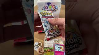 Suite de l’ouverture de booster Évolution Prismatique de Arkyen ! ✨🔥 #tcg #pokemon #cards