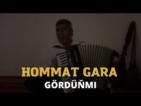 HOMMAT GARA GORDUNMI HALK AYDYM MP3 TURKMEN SONG JANLY SESIM