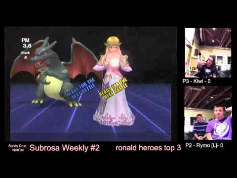 Subrosa Weekly #2 - Grand Finals - Kiwi (Zard) vs Rymo (Zelda)