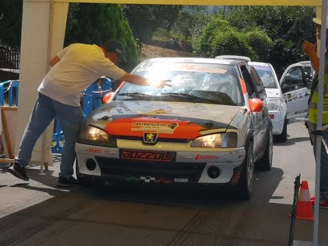 58° Rally Città di Lucca 2023 Cameracar Bozzoli - Giannarini Peugeot 106 A6