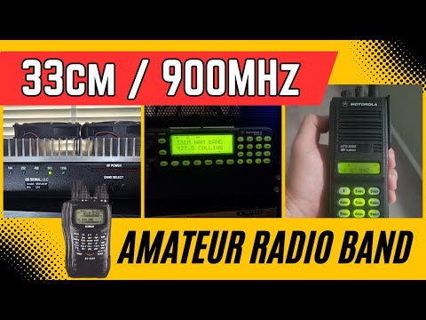 The Basics of the 33cm / 900MHz Ham Radio band