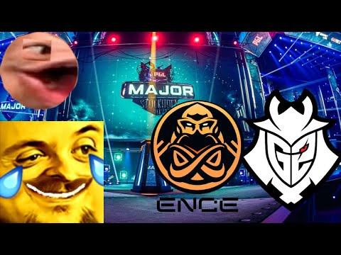 Forsen Reacts to ENCE vs G2 - CSGO PGL Major Day 2 (With Chat)