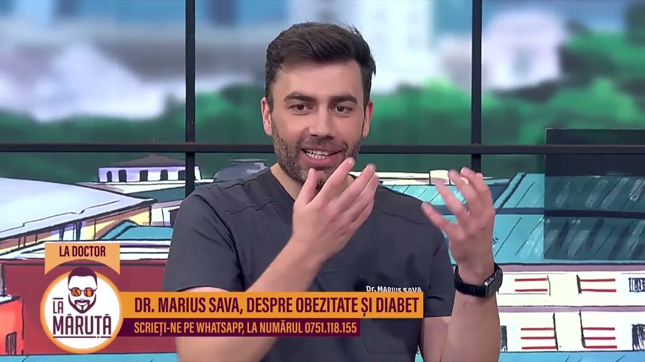 Dr. Marius Sava, despre obezitate și diabet