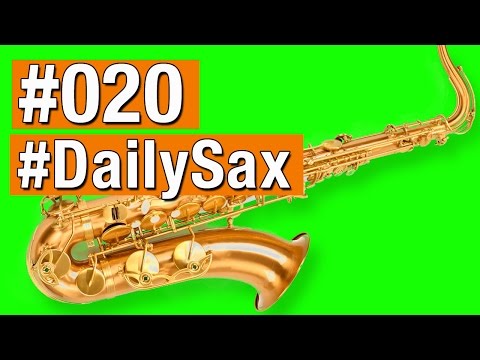 #DailySax 020 - Das Saxophon reparieren lernen - Saxofon spielen