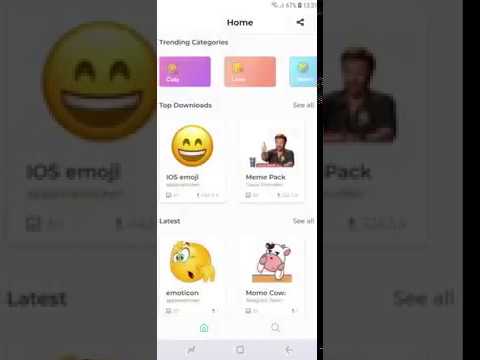 Animated Stickers Store Video