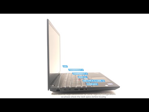 🔄 Lenovo ThinkPad T16 Gen 1 - Ports info and 360º look