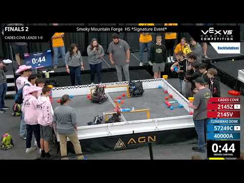2145 - Smoky Mountain Forge Finals 2 I Vex Robotics I V5RC Push Back I VRC Signature Event