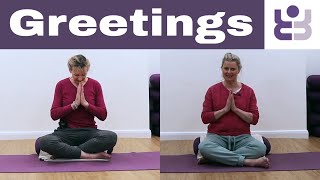 Our Christmas Message and 20 minute Iyengar Yoga class for all the family