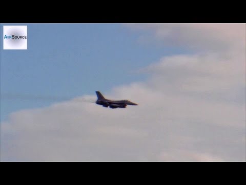 F-16 Fighting Falcon Bombing & Strafing Range