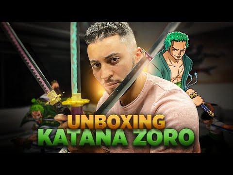 J'AI LES TROIS SABRES DE ZORO (unboxing katana One Piece)