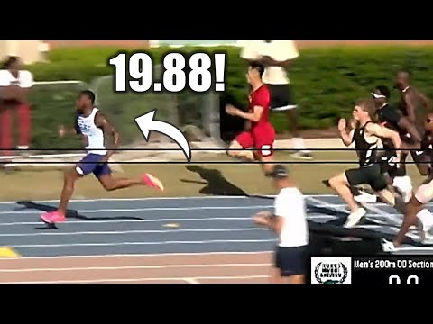 WORLD'S FASTEST 200 METERS JUST WENT DOWN! || 2024 Tom Jones Invite - Courtney Lindsey Dominates