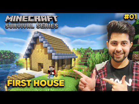THIS IS HOW MY MINECRAFT JOURNEY BEGINS…😁| MINECRAFT SURVIVAL SERIES | GAMEPLAY #01