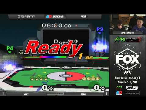 DYFWI Day 1 - Round 1 Pools: Nhat (Marth) vs Aephi (Peach)
