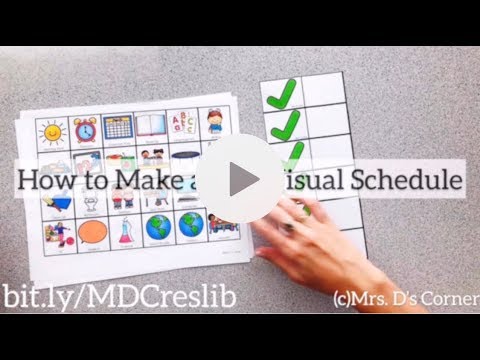 Maximizing Efficiency With A Daily Visual Schedule Template For Home Use