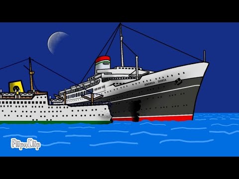Crash of the ANDREA DORIA 🚢⚓ (FlipaClip)