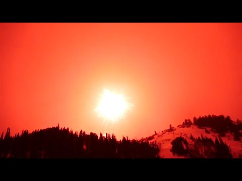 World's largest firework turns night into day about a mile over Colorado