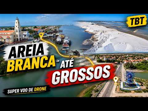 AREIA BRANCA a GROSSOS um voo incrível nesse TBT de hoje.