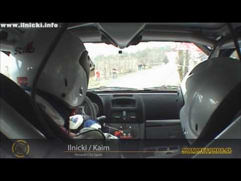 Ilnicki / Kaim - onboard_oes_1_Wiatrak - 8 Rajd Mazowiecki - Renault Clio Sport
