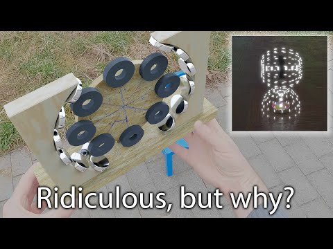 Truth: Ridiculous Free Energy Generator Using activity Magnet & Magnet? It sure works, doesn't it?