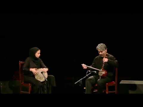 The kamanche of Reza Parvizade. Tehran concert, 2017