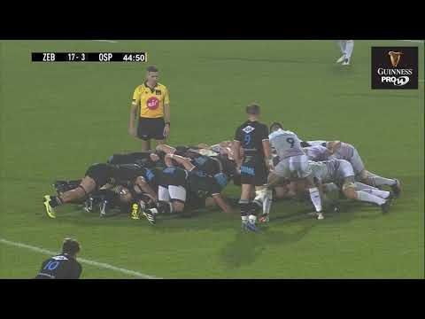 Guinness PRO14 2020-21, Rd 4: Zebre Rugby Vs Ospreys 23-17 HIGHLIGHTS