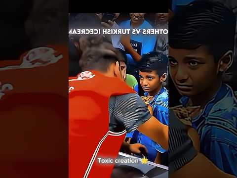 Turkish ice cream sigma moment 💀🔥